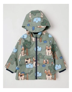 Noah Micro Fleece Jacket in Green