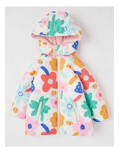 Jemima Puffer Jacket in White