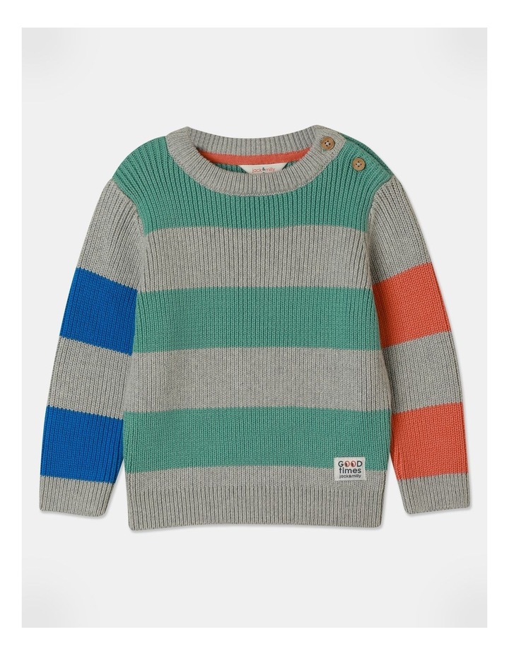 Finn Jumper in Grey Marle