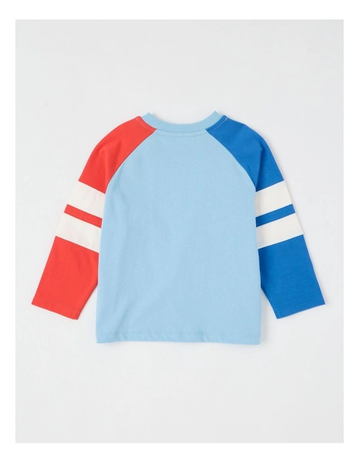 Tex Nautical Badges T-shirt in Blue image 3