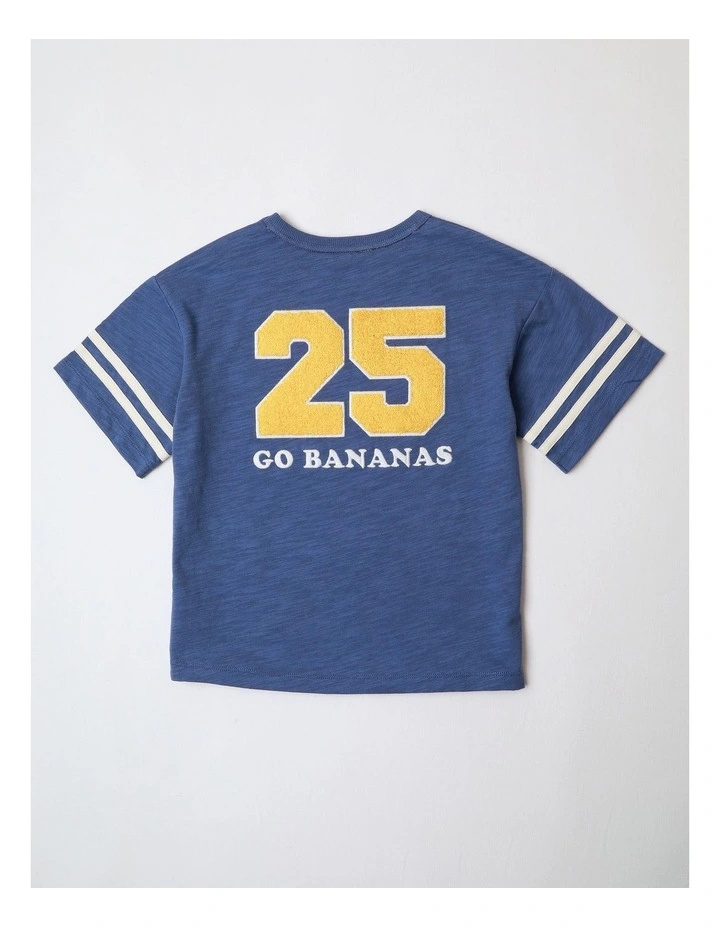 Albi Go Bananas Over Sized Tee in Navy image 3