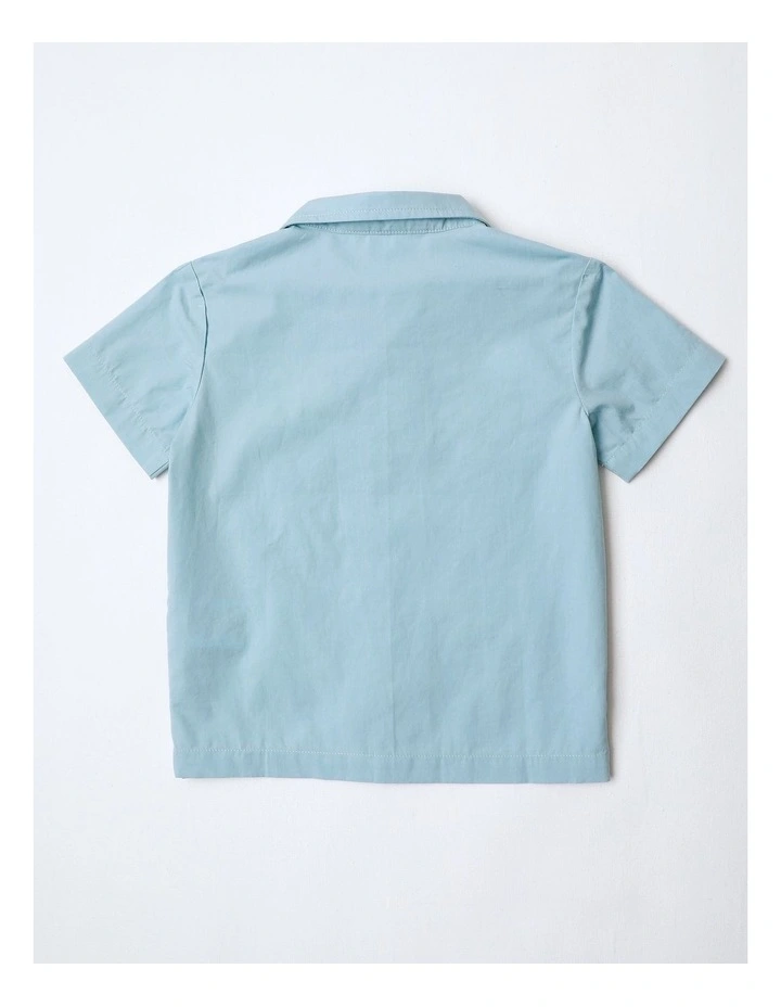 William Tuffed Vacay Shirt in Blue image 3
