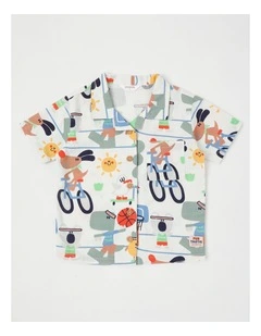 Mal Vacay Shirt with In The Park Print