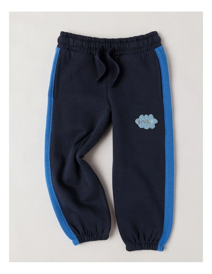 Essentials Willow Trackpants with Smile Boucle in Grey Marle image 1