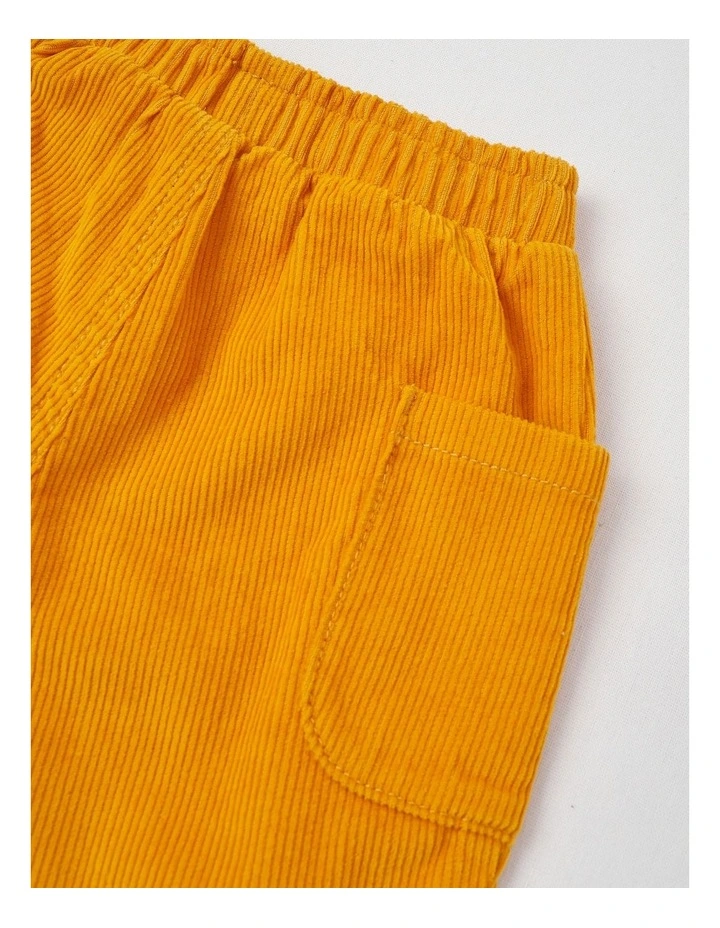 Cam Cord Pant in Mustard image 4