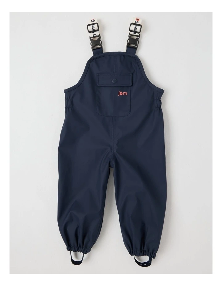 Buddy Rainsuit Overall in Navy image 1