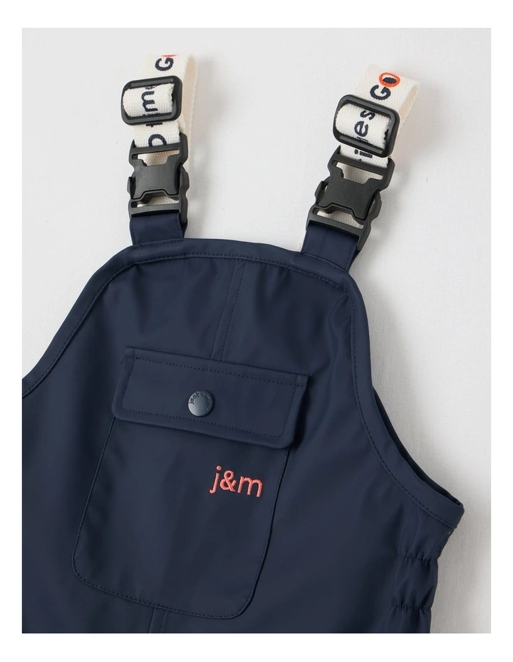 Buddy Rainsuit Overall in Navy image 2