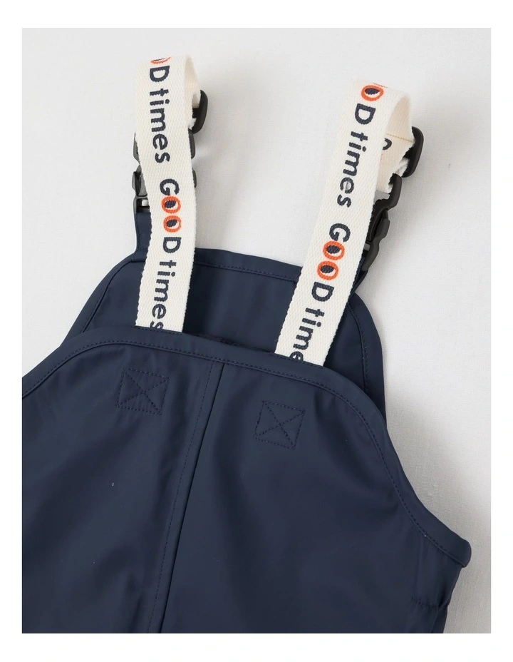 Buddy Rainsuit Overall in Navy image 5