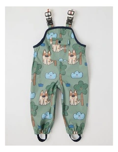 Banjo Rainsuit Overall Tiptoe in Pink