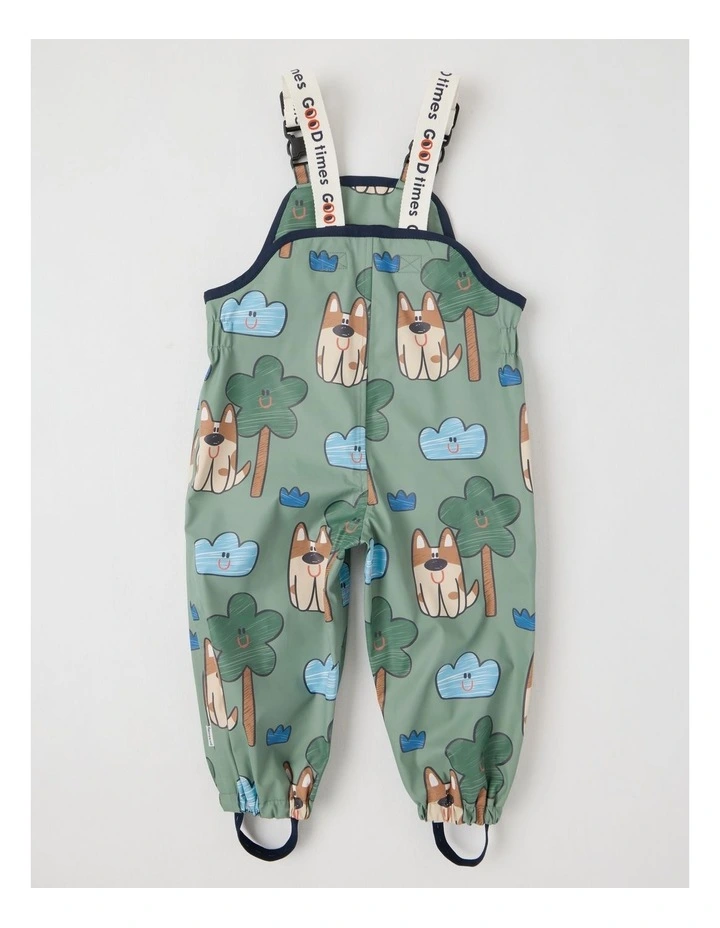 Banjo Rainsuit Overall Tiptoe in Pink image 3