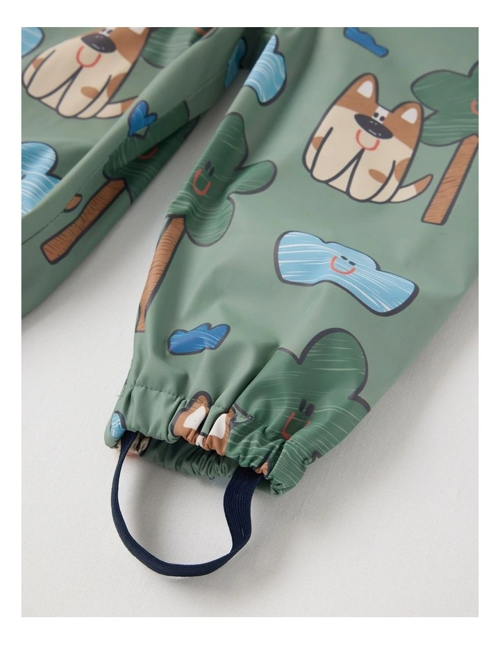 Banjo Rainsuit Overall Tiptoe in Pink image 4