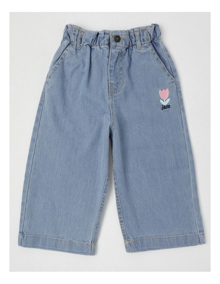 Sienna Wide Leg Pant in Denim image 1