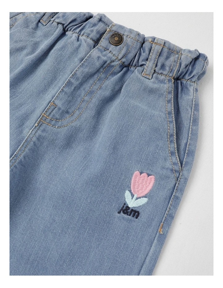 Sienna Wide Leg Pant in Denim image 2