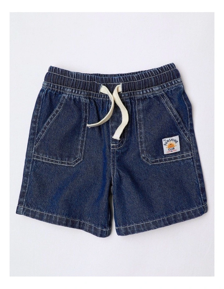 Paddy Carpenter Short in Denim image 1