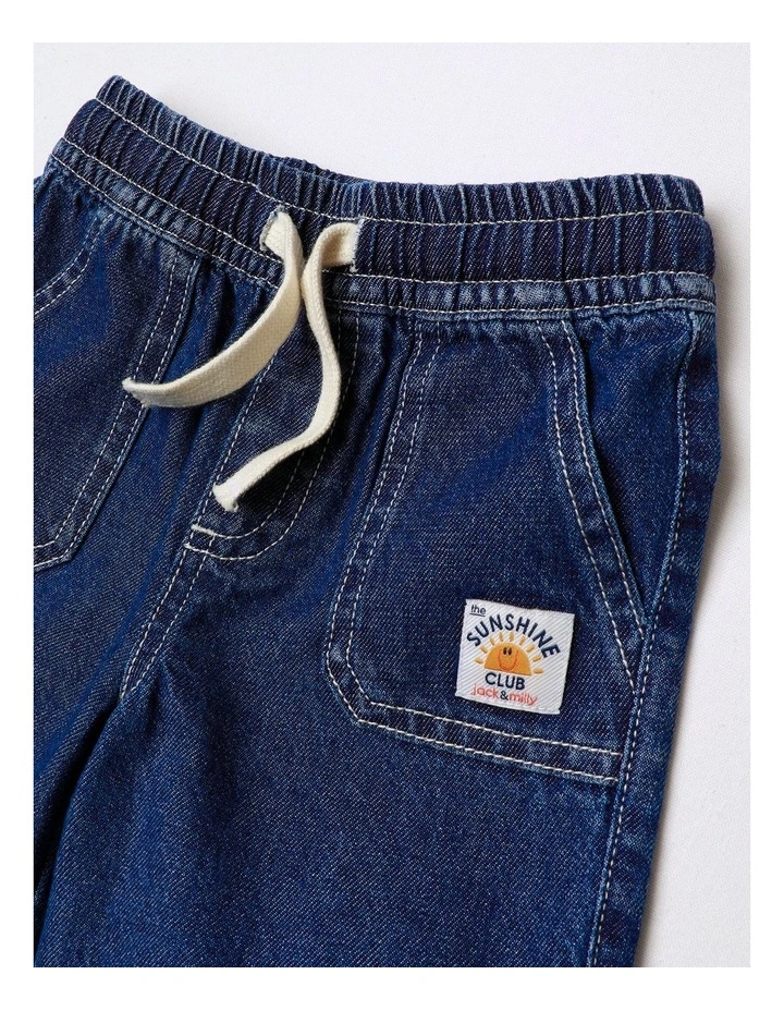 Paddy Carpenter Short in Denim image 3