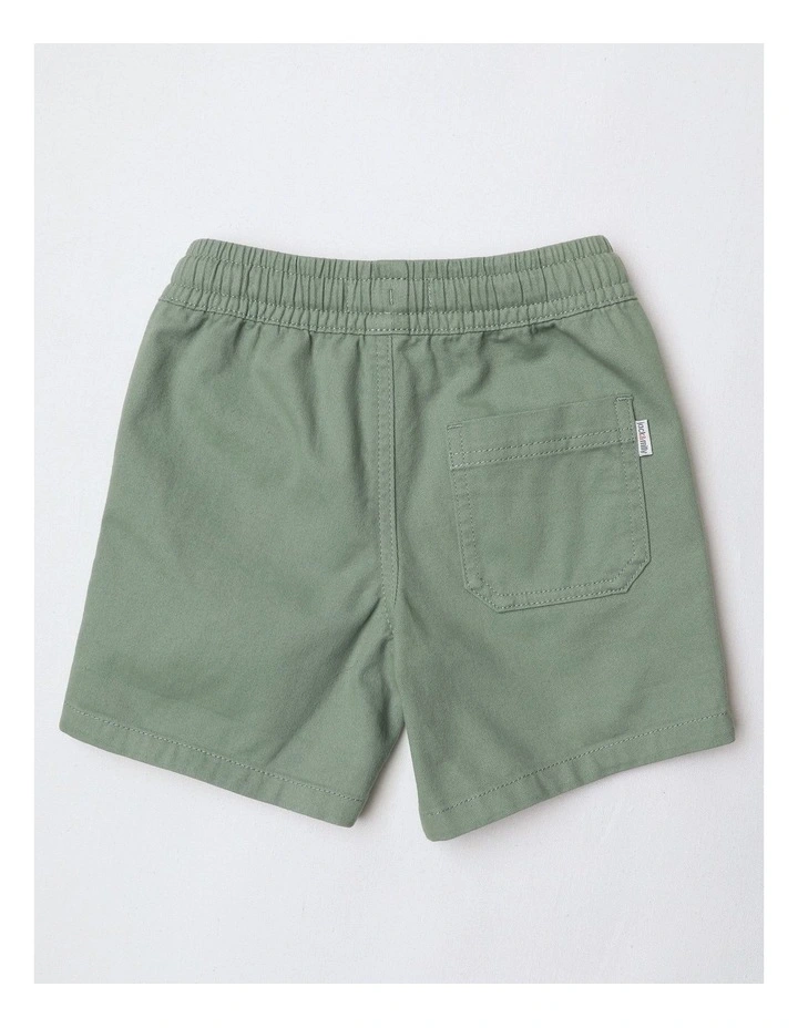 Paddy Denim Carpenter Short in Green image 3