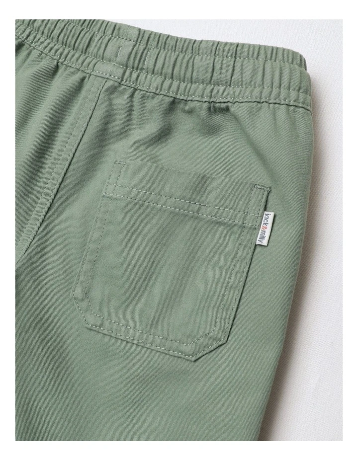 Paddy Denim Carpenter Short in Green image 4