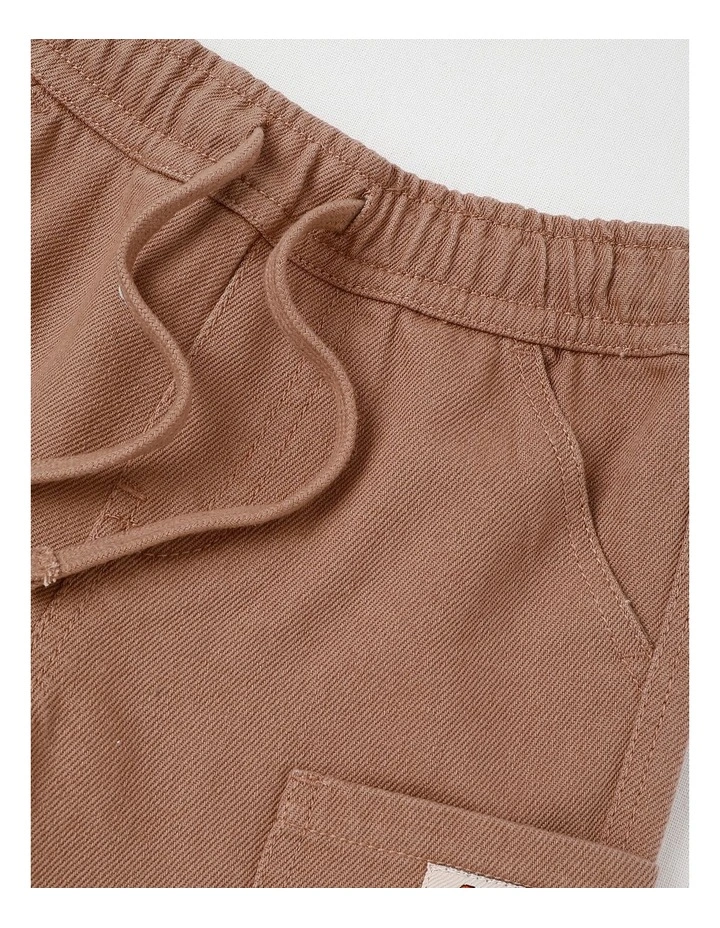 Phil Short with Side Pockets in Brown image 2