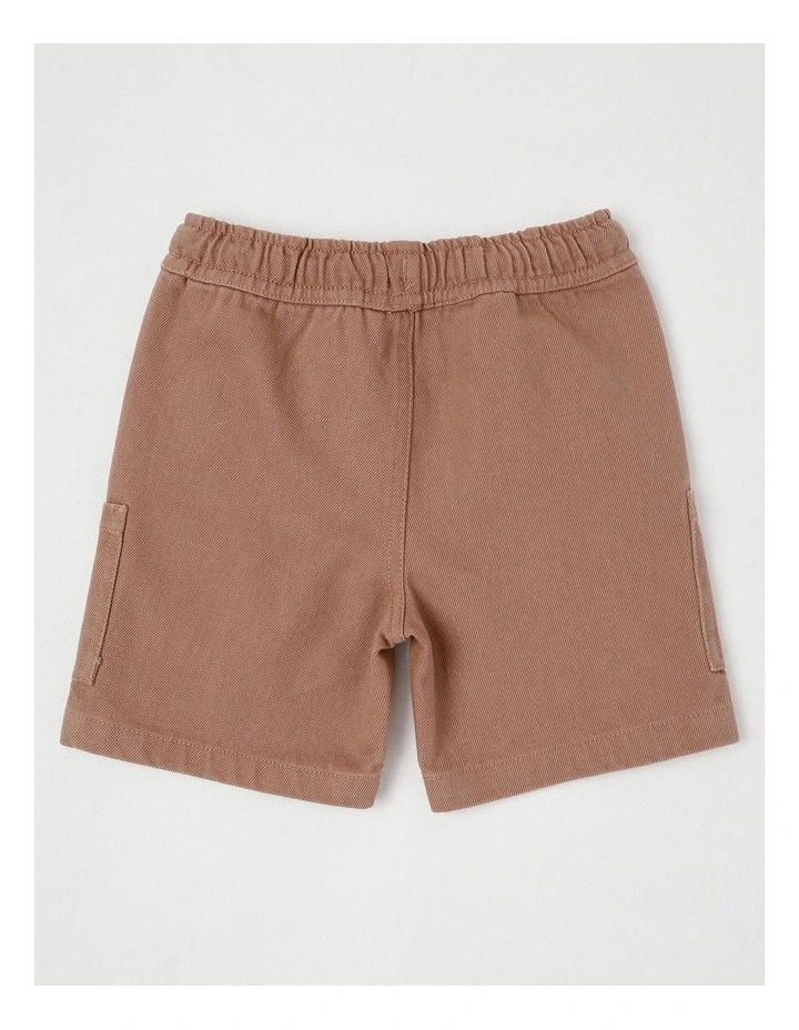 Phil Short with Side Pockets in Brown image 3