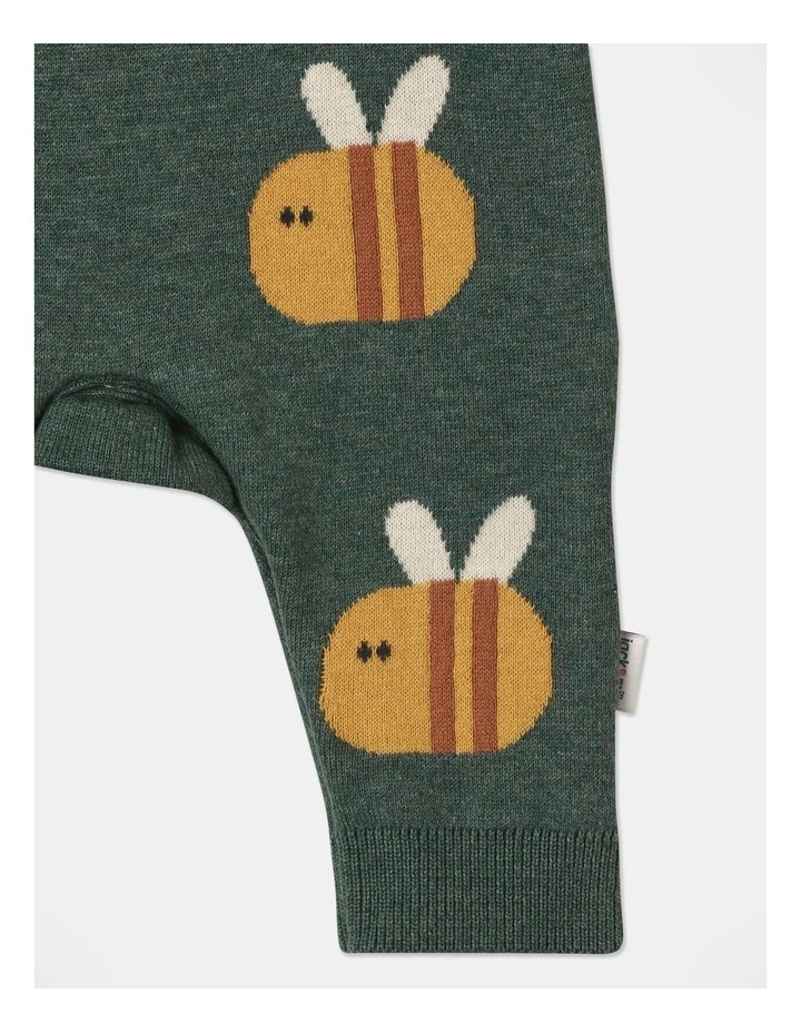 Jack & Milly Billie Jacquard Coverall In Dark Green MYER