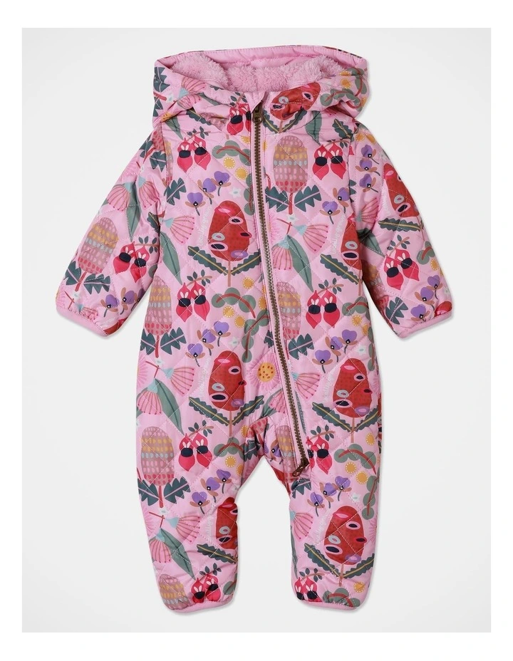 Jack & Milly Kai Zip-Through Coverall in Light Pink | MYER