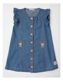Hattie Mini Dress In Denim