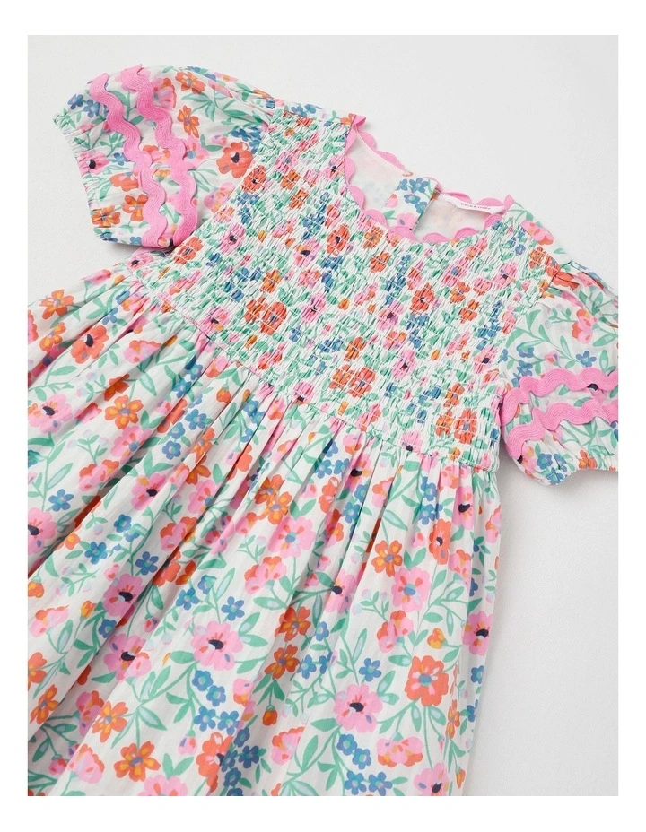 Amelia Paper Touch Dress in Ditzy Floral Print image 2