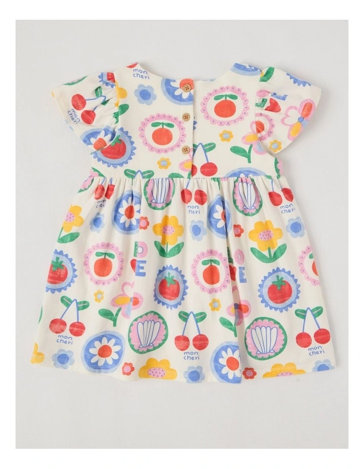 Marnie Kinder Dress in White image 3