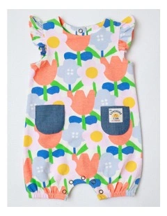 Marlow Knit Romper in Multi