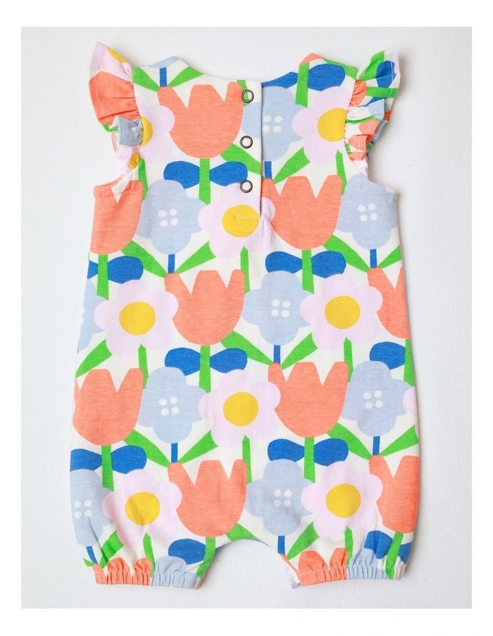 Marlow Knit Romper in Multi image 3