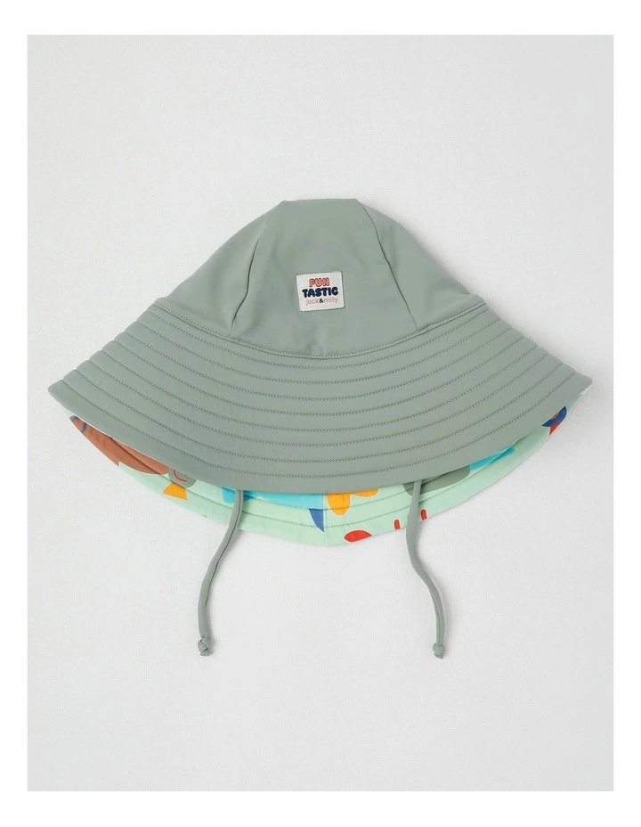Buddy Rashsuit and Hat Set with Under The Sea in Surf Spray image 6