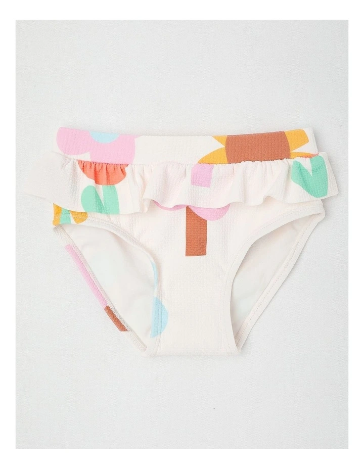Dawn Rashvest and Bottom Set with Matching Hat in White image 5