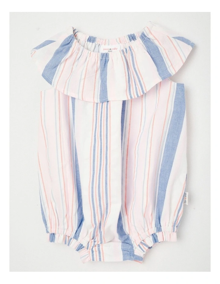 Cleo Stripe Romper in Assorted Colours image 1