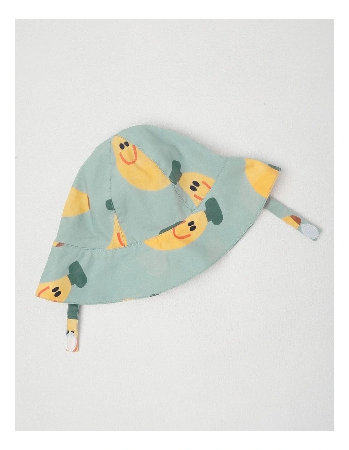 Rocky Romper and Matching Hat Set in Green image 5
