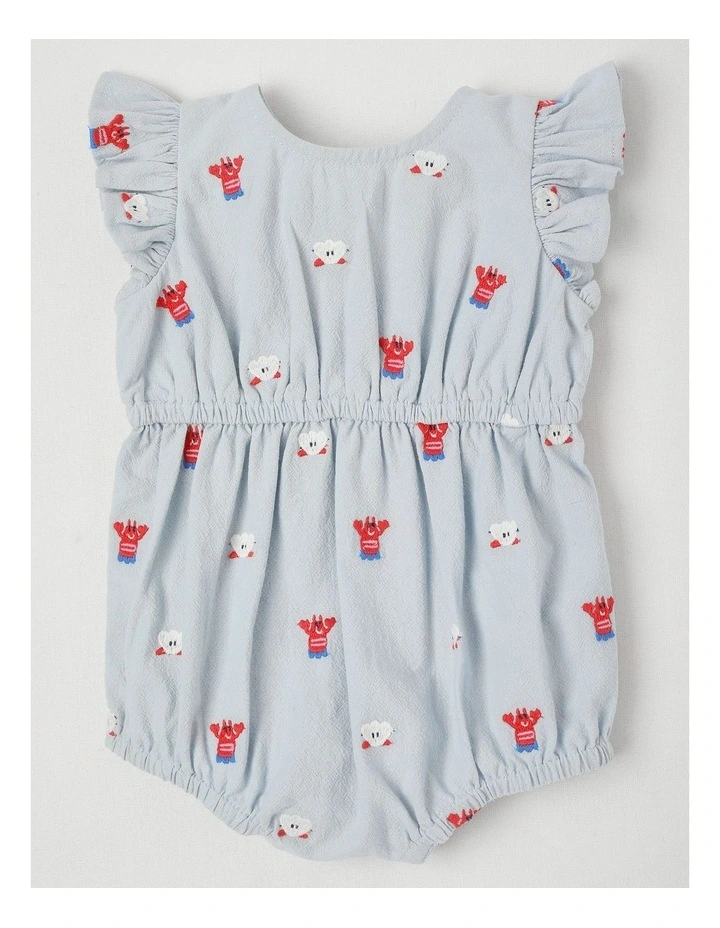 Maisie Romper in Blue image 1