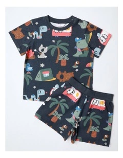 Dylan PJ Set in Navy
