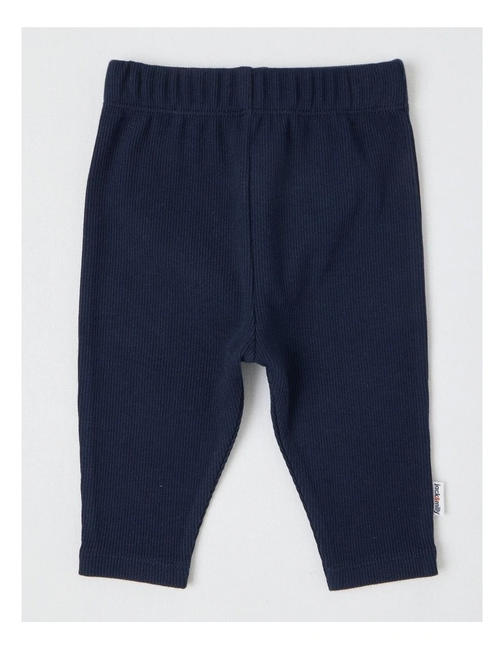 Clay Boucle Whale Top and Pant Set in Assorted image 5