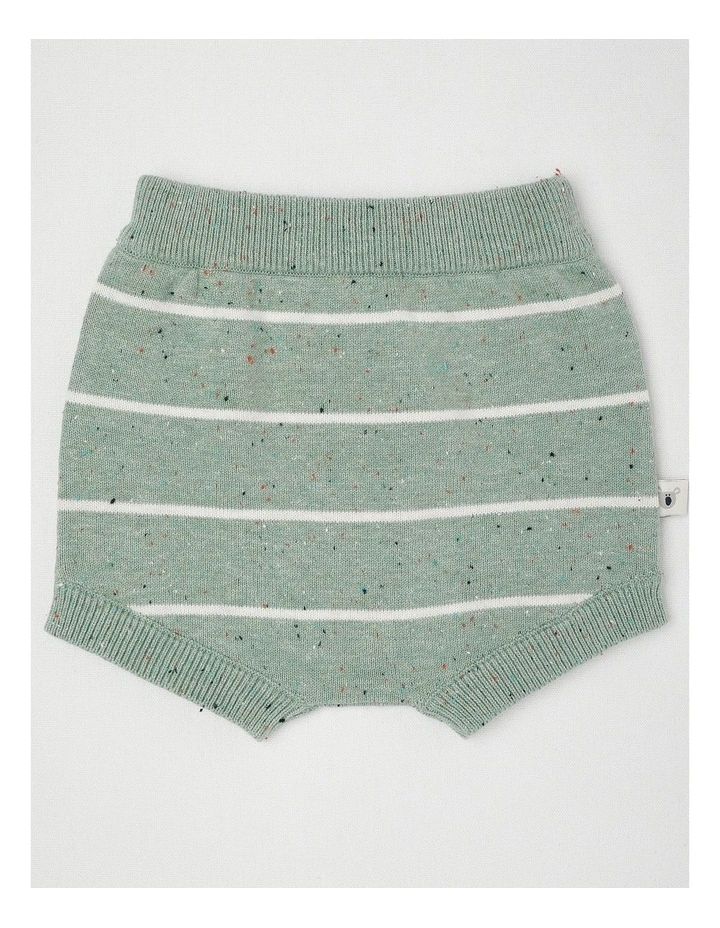 Naturals Rusty Knitted Top & Bottom Set with Koala Embroidery in Sage image 5