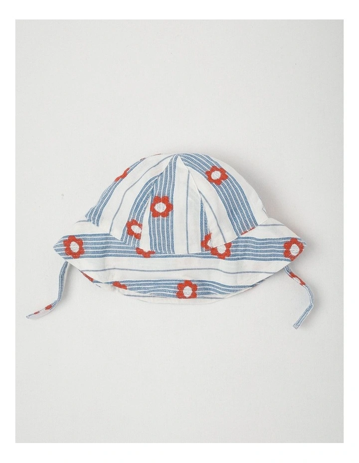 Kitty Top and Bottom Set with Matching Hat in Assorted Colours image 3