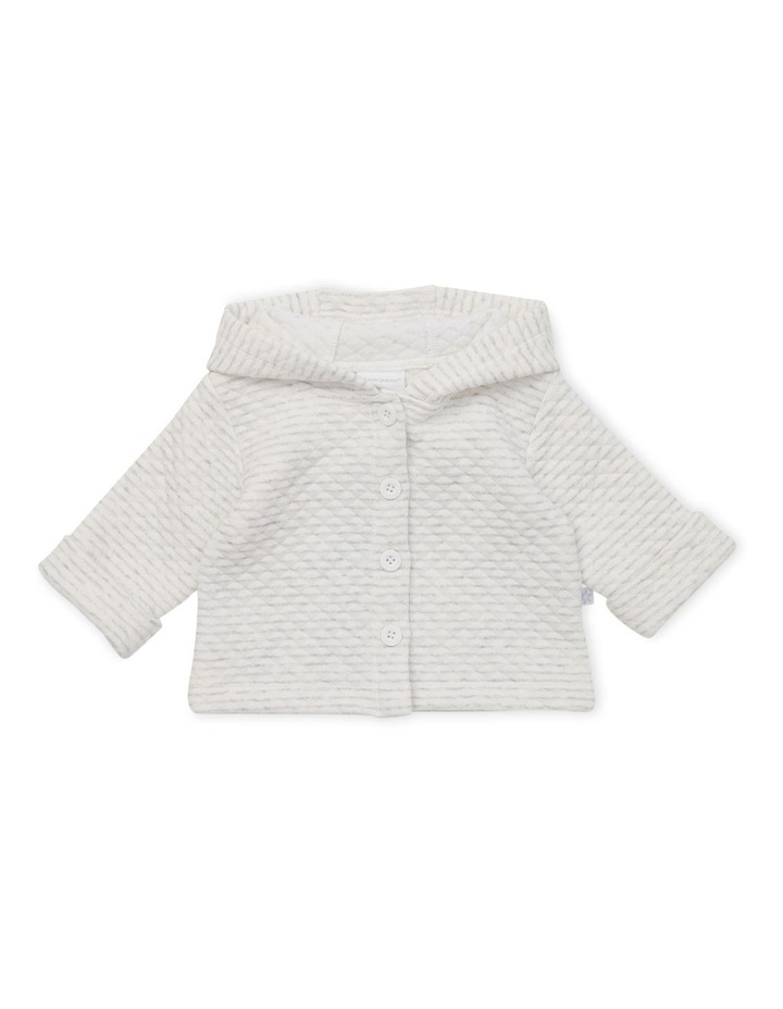 Jacquard Jacket in Grey