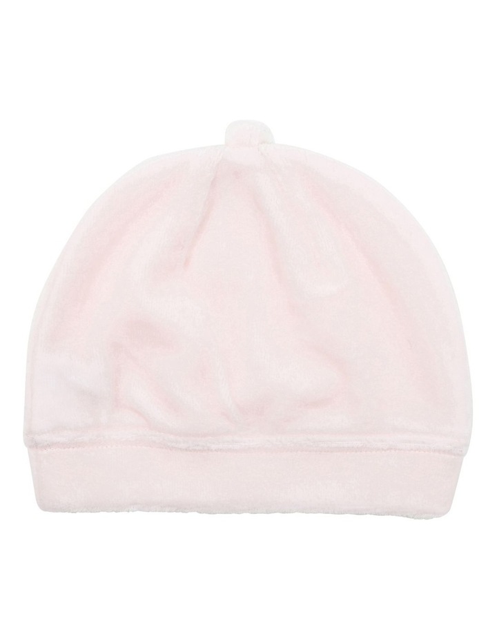 Mia Velour Beanie Pink