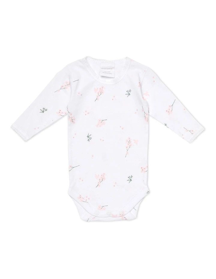2 Pack Willow Bodysuits in Pink image 3
