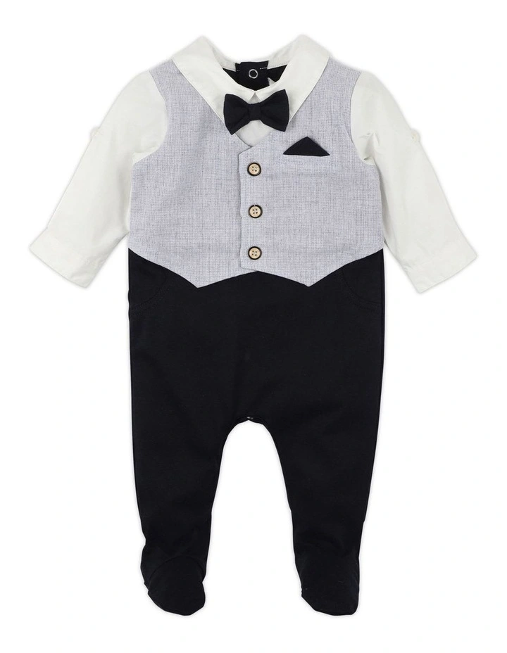 Albert Gentleman Romper in Multi image 1