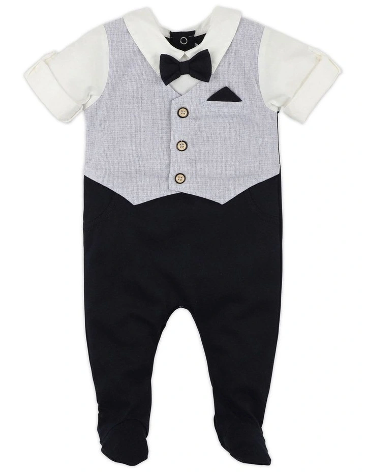 Albert Gentleman Romper in Multi image 2