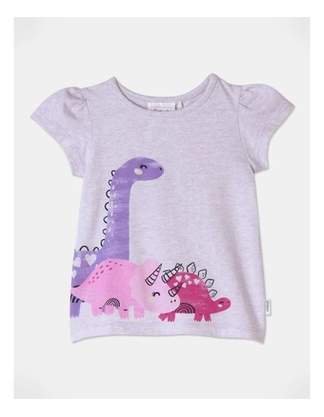 Essential Dino T-Shirt in Purple