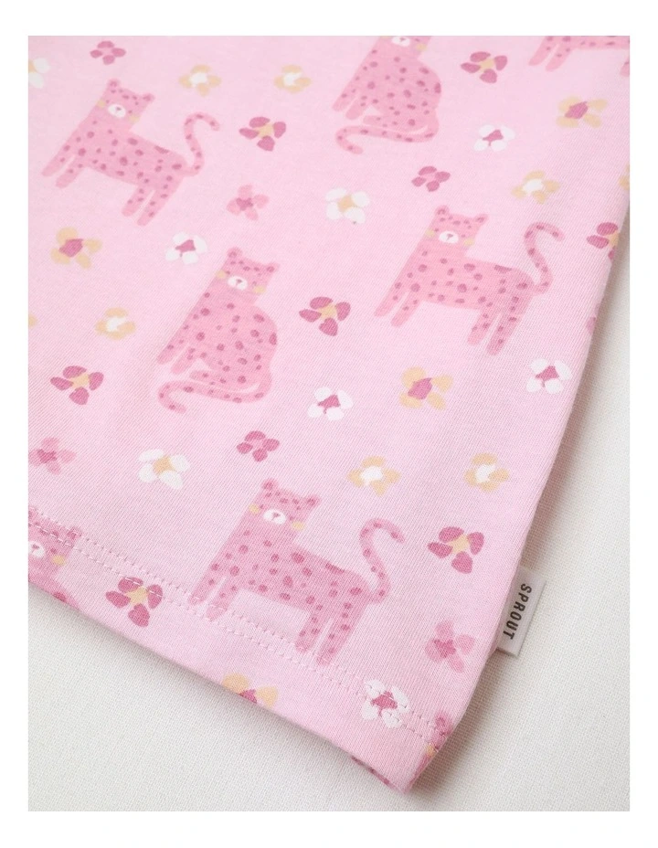 Essential Cheetah T-Shirt in Blush image 4