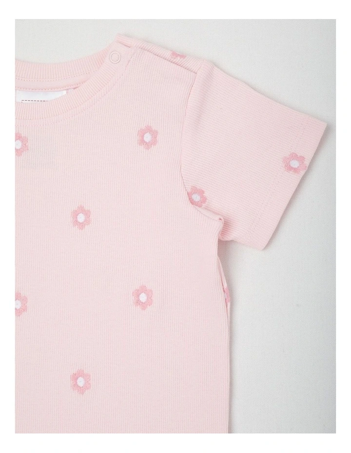 Daisy T-Shirt in Blush image 2
