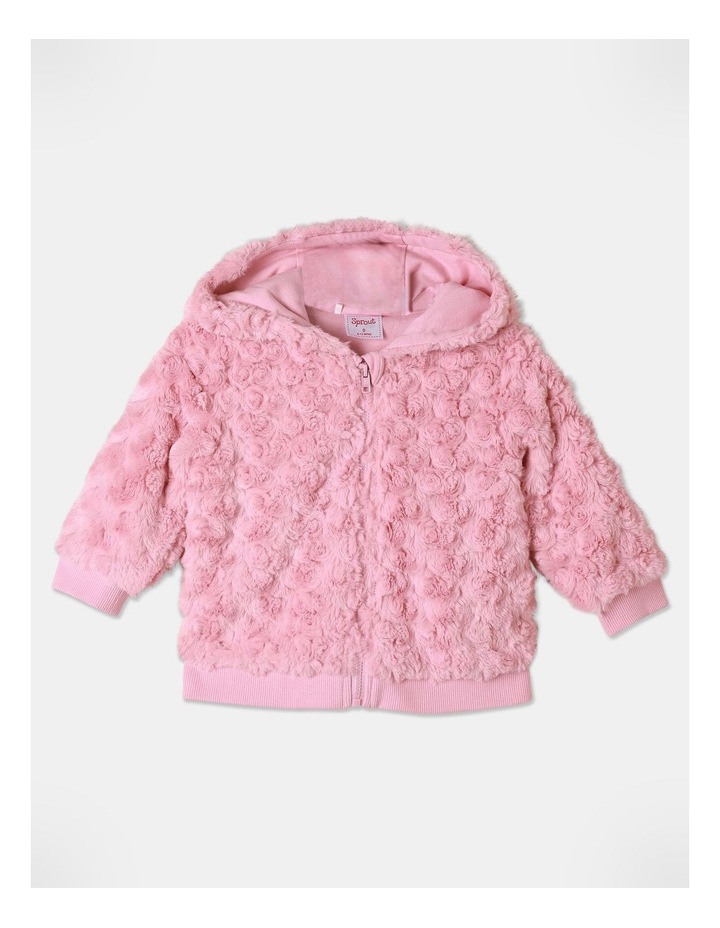 Sherpa Jacket in Pink
