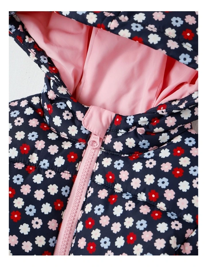 Puffer Jacket in Navy image 4