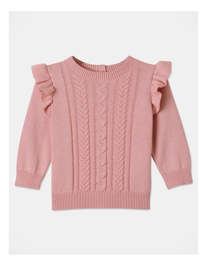 Frill Jumper in Blush